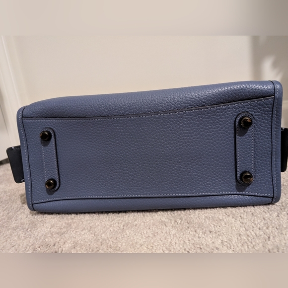 Coach Rogue 30 Bag in Colorblock Washed Chambray - Picture 8 of 13